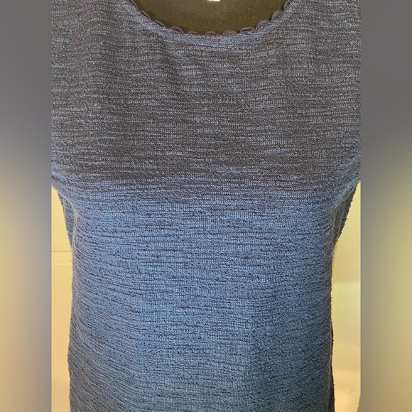 J. Crew Womens Medium Sleeveless Navy Blue Top - Picture 3 of 15